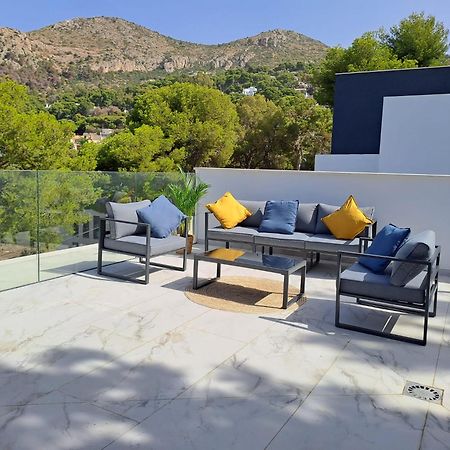 Villas Pinares De San Anton - Sea, City, Mountain, Views Malaga Bagian luar foto