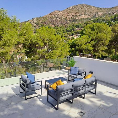 Villas Pinares De San Anton - Sea, City, Mountain, Views Malaga Bagian luar foto