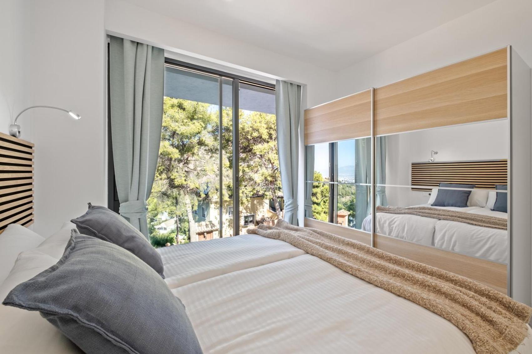 Villas Pinares De San Anton - Sea, City, Mountain, Views Malaga Bagian luar foto