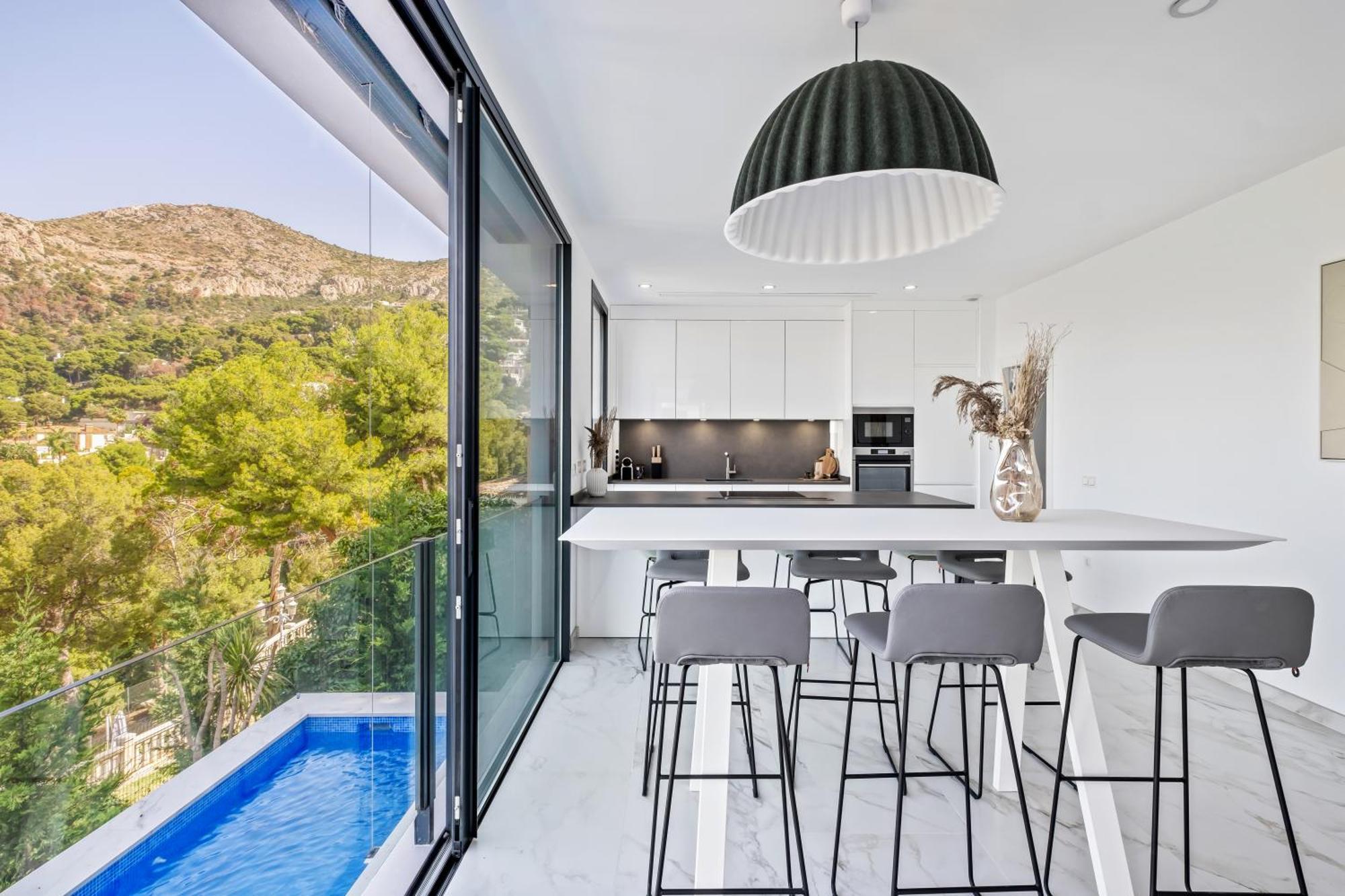 Villas Pinares De San Anton - Sea, City, Mountain, Views Malaga Bagian luar foto