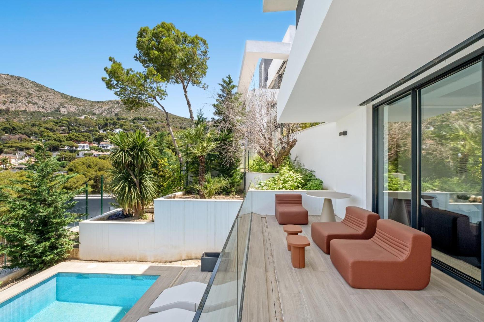 Villas Pinares De San Anton - Sea, City, Mountain, Views Malaga Bagian luar foto